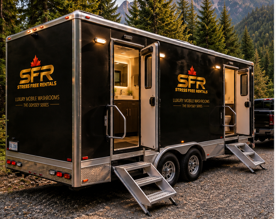 Luxury Event Washroom Trailer (2)